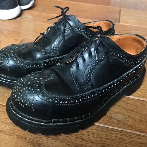 Gripfast Leather Wingtip Brogue Laceup 